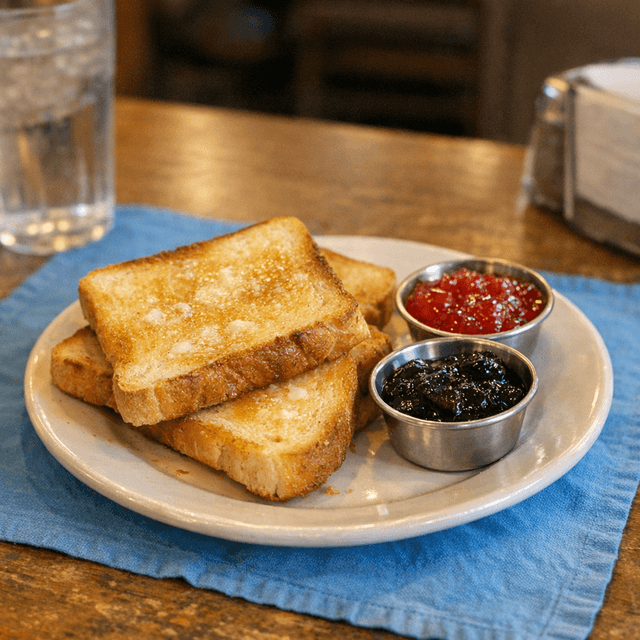 Buttered Toast with Jelly
