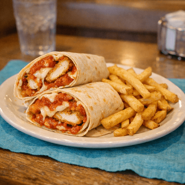 Chicken Parmesan Wrap