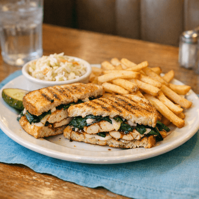 Chicken Spinach Panini