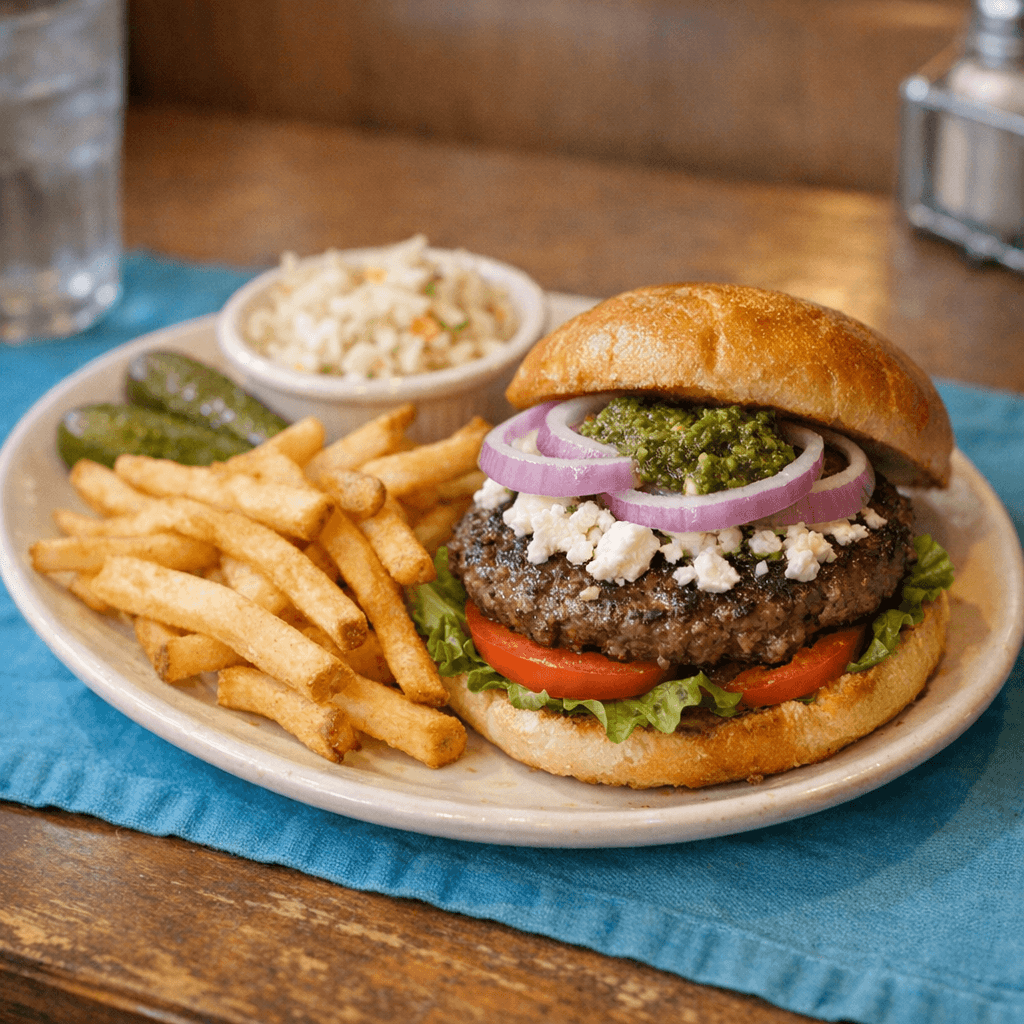 Mediterranean Burger