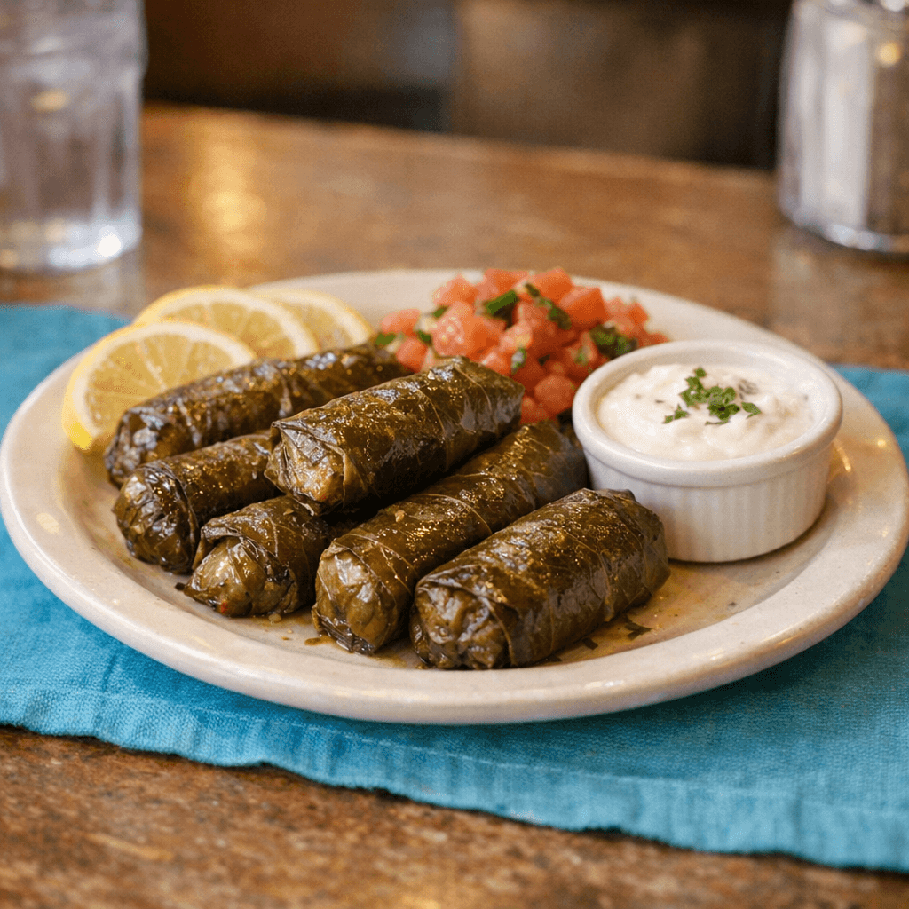Stuffed Grape Leaves