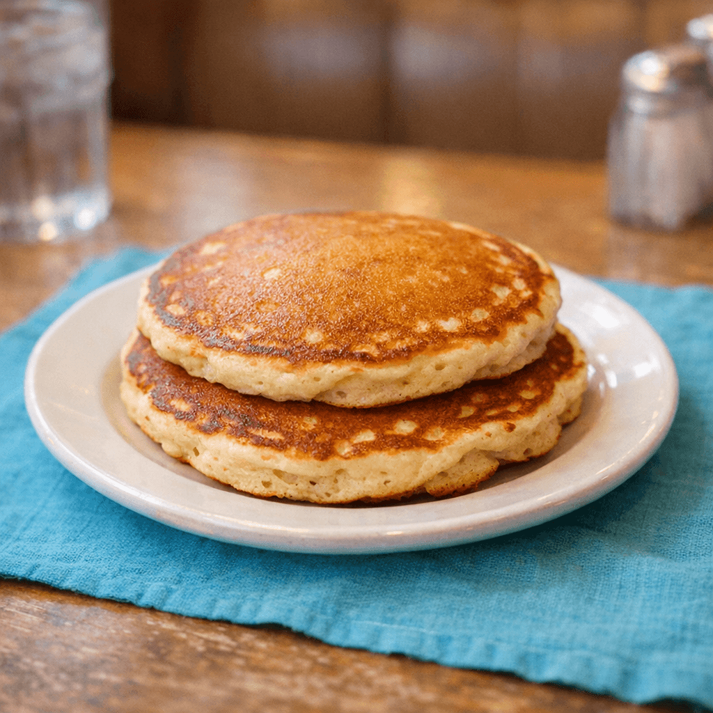 Three Golden Pancakes